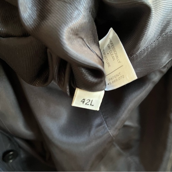 Loro Piana Daniel Cremieux Navy Stripe Suit Jacket Blazer Size 42L - Picture 4 of 14